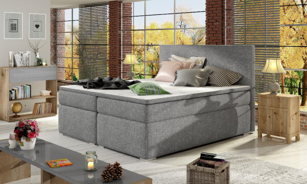 Boxspring Divalo Barva korpusu: Sawana 21, Rozměr: 180 x 200 cm