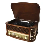 SENCOR STT 016 / Gramofon / USB / CD / MP3 / FM / 2x 3W (8590669108480)