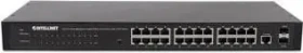 Intellinet Switch 16 GE Web-Managed Rackmount 2x SFP / 24-port / 1000 Mbps / 19 (560917)