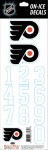 Sport Star Samolepky na helmu Philadelphia Flyers NHL Decals White