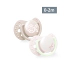 LOVI Mini dudlík BABY SHOWER 0-2m (2ks) - holka