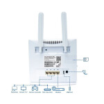 WiFi router TP-Link Archer C6 v3.2, AC1200