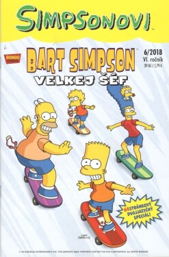 Simpsonovi Bart Simpson 6/2018 Velkej šéf