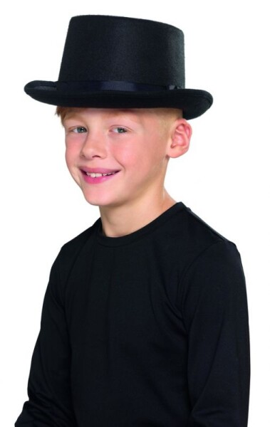 Smiffys.com Klobouk - cylindr - dětský