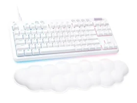 Logitech G713 Tactile bílá / Herní klávesnice / TKL / FR AZERTY / USB / podsvícení (920-010416)