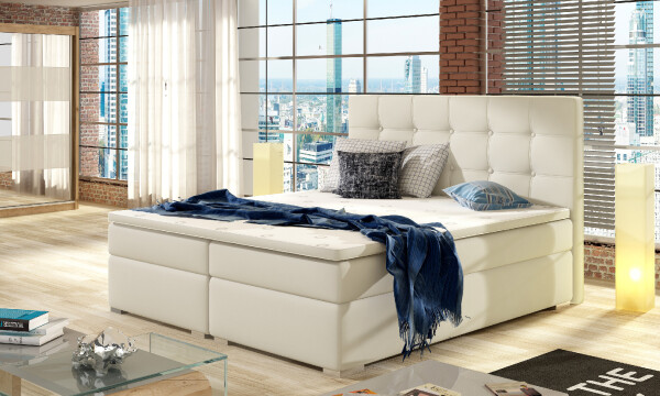 Boxspring Inez Rozměr: 160 x 200 cm, látka: Soft 33