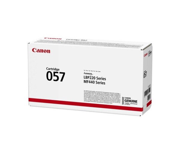 Canon TONER CRG-057 černý pro i-SENSYS MF443dw, MF445dw, MF446x, MF449x, LBP223dw (3 100 str.) - originální EDF_1050999