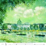 Nástěnný kalendář 2026 Helma - Impressionism, 30 x 30 cm