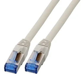 EFB K5525FGR.3 šedá / Patch kabel / Cat6a S/FTP / 3 m / 10 Gbit/s / RJ-45 (K5525FGR.3)