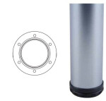 Strong stolová noha chrom satin 710x60 (290678)