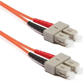 OEM Patchcord SC-SC oranžová / Optický patchkabel / duplex / 50/125 MM / OM2 / 15 m