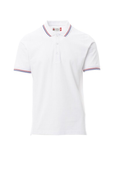 Unisexová polokošile Payper FRANCE Barva: Bílá, Velikost: M (001447002100000M)