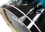 Polmuz Drums Birch Model 3 Blue to Black Fade Rock Set