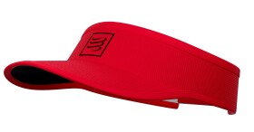 Compressport VISOR Běžecký kšilt - Běžecký kšilt Compressport Visor - červený