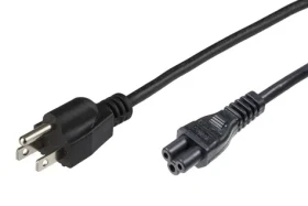 MicroConnect Power Cord US Typ B - C5 0,5m černá / Americká koncovka (PE110805)