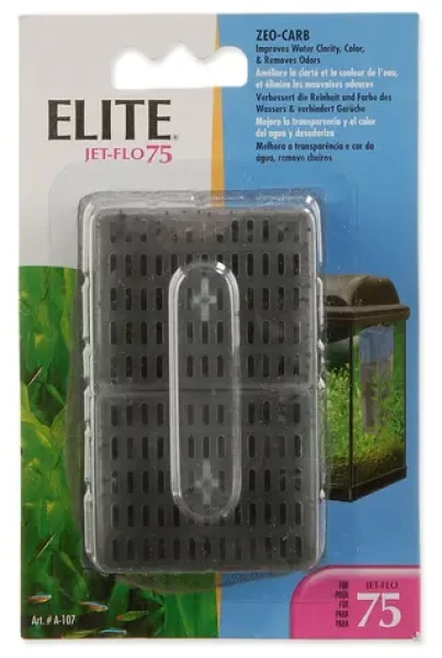 Elite Jet Flo 75 zeocarb / Náplň do filtru / aktivní uhlí / vnitřní filtr (101-107)