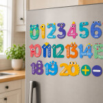 Mamido Magnetická sada čísla a matematická znaménka 26 dílků