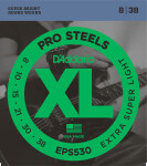 D'Addario EPS530 Pro Steels Extra Super Light - .008 - .038