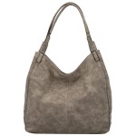 Trendy dámská koženková kabelka na rameno Sheryl, khaki