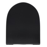 WC prkénko VitrA Sento duroplast černá 120-083R009 120-083R009