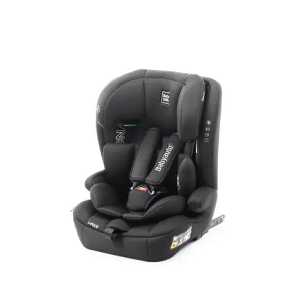 BabyAuto KONAR iFIX i-Size 76-150 BLACK LINE EMBOSSED / autosedačka / 9-36 kg / 15 měsíců - 12 let (KONARBLC)