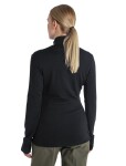 Dámská merino mikina ICEBREAKER Wmns 260 Quantum IV LS Zip, Black velikost: S