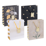 DONAU HOME dárková taška - Elegant, mix motivů - 12ks