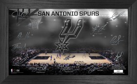 Highland Mint Obraz San Antonio Spurs NBA Signature Court 2022