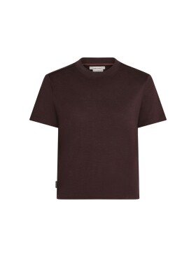 ICEBREAKER Wmns Merino 150 Tech Lite III SS Crop Tee, Bittersweet velikost: S