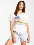 Billabong SUNNY DAYS SALT CRYSTAL dámské tričko s krátkým rukávem - XS