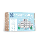 Connetix Connetix Tiles - Magnetická Stavebnice Průhledná Obdélníky 12 ks
