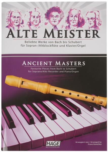 MS Ancient masters for soprano/alto recorder and piano/organ