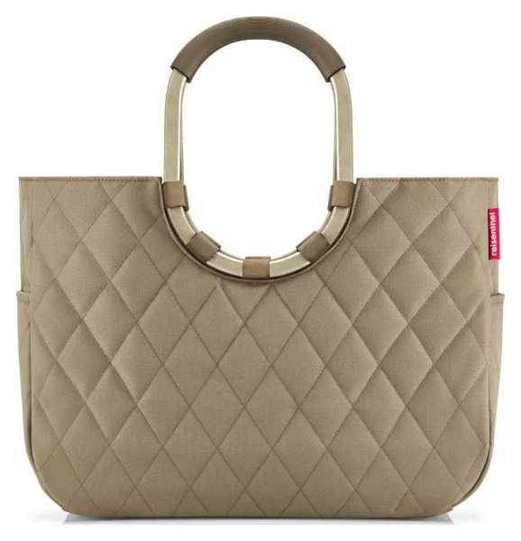 Reisenthel Loopshopper L Frame Rhombus Olive 25 L REISENTHEL-OR5047