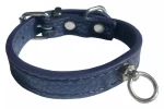 Huhubamboo Metal obojek modrý XS / Obojek pro psy / Pro chrty / 14 mm x 16-22 cm (355433)
