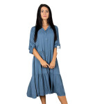 HOSH Dámské košilové šaty FATE Velikost: XL/XXL, Barva: Starorůžová