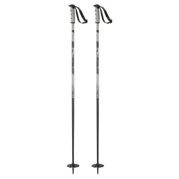 Lyžařské hole Salomon STEEP, Black/Grey délka: 130