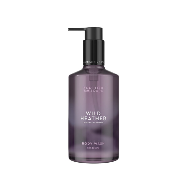 SCOTTISH FINE SOAPS Sprchový gel Wild Heather 300 ml, fialová barva, plast