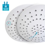 Mereo Talířová sprcha horní ø 226 mm s kloubem, pochromovaný plast CB585C