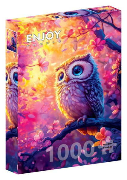 Puzzle Zasněná sova 1000 dílků