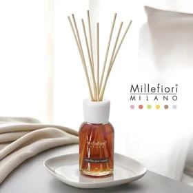 Millefiori Milano Vanilla Wood / Náplň do difuzéru / 500 ml / sladká a kořeněná vůně (77DIDV)