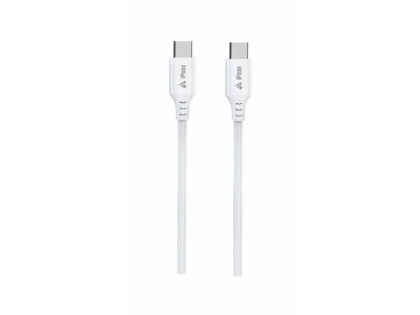 Kabel iPEAX 90010110 USB-C/USB-C 1m White