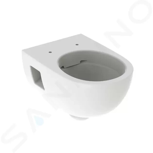 GEBERIT - Selnova Závěsné WC, 530x360 mm, Rimfree, bílá 501.545.01.1