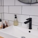Erga Elena, umyvadlová baterie h-170, černá matná, ERG-YKA-BU.ELENA24-BLK
