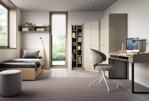 Dětský pokoj Alessio 2 - Eukaliptus / Dub Baltica Dune