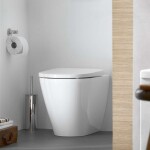 DURAVIT - D-Neo Stojící WC, zadní odpad, Rimless, bílá 2003090000