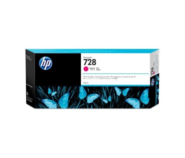 HP 728 300-ml Magenta InkCart EDF_692882