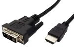 OEM kabel DVI-D(M) - HDMI(M) / Kabel / 3 m / Zlacené konektory / černý (11.99.5532)