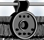 Úchyty na stínovky – Fixatex - ø 4 cm, 15 kusů v balení