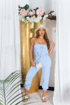 Sexy Koucla Musthave Summer Bandeau Overall barva babyblue velikost Einheitsgroesse