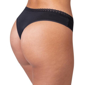 Dámská tanga DAILY MICRO THONG - BELLINDA - černá S